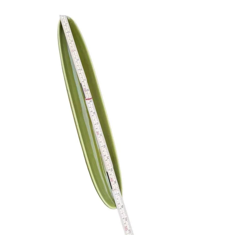 Pier 1 Footed Floating Candle/Votive Holder-Green-18 1/2